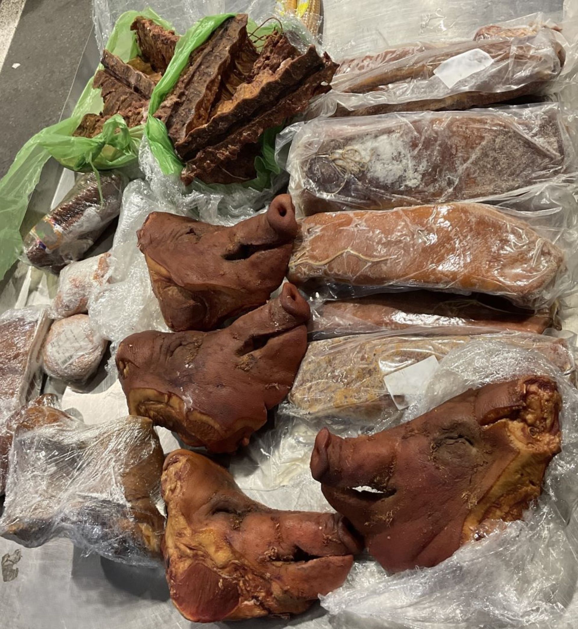 Illegal meat seized at the Port of Dover by DPHA